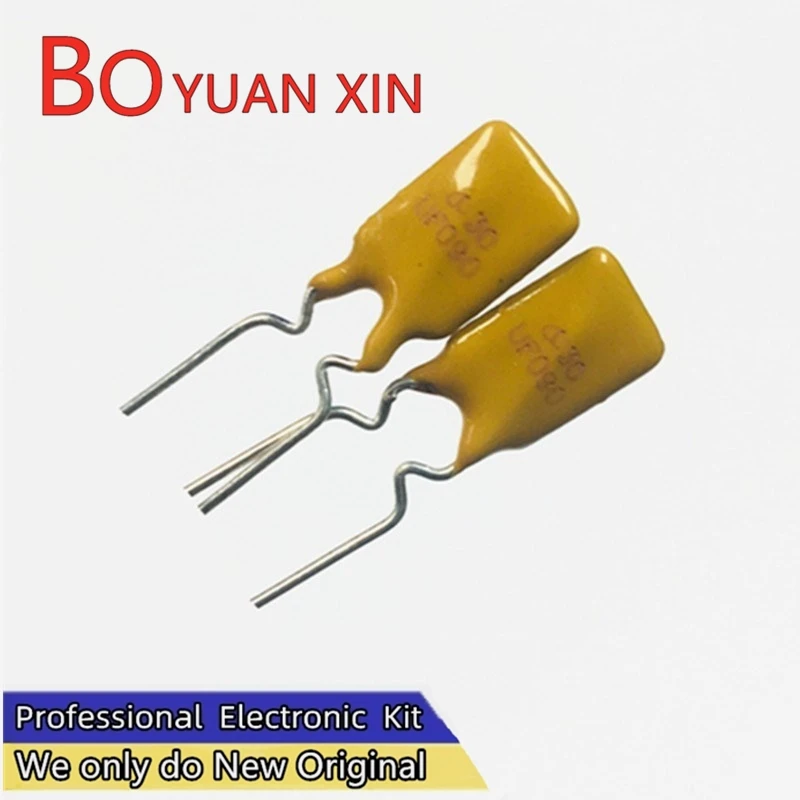 Self Recovery Fuse RUEF090 UF090 30V 0.9A PPTC X30 UF090 DIP Resettable Fuse 0.9A 30V PTC 900MA Resettable Fuses