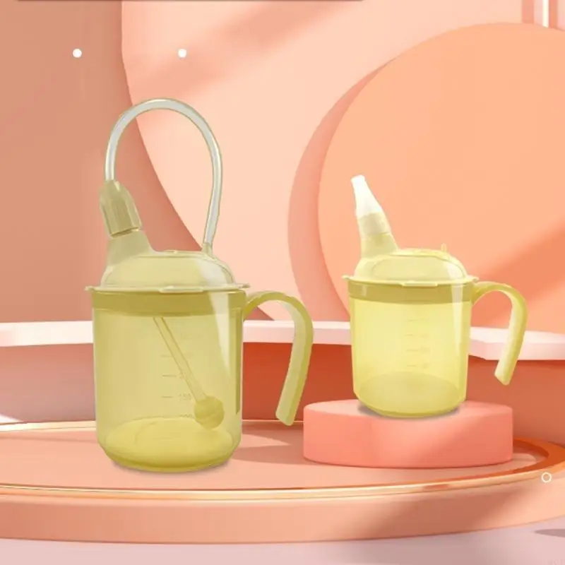 다기능 음주 보조제 먹이 컵 300ml 성인을위한 회복기 먹이 컵