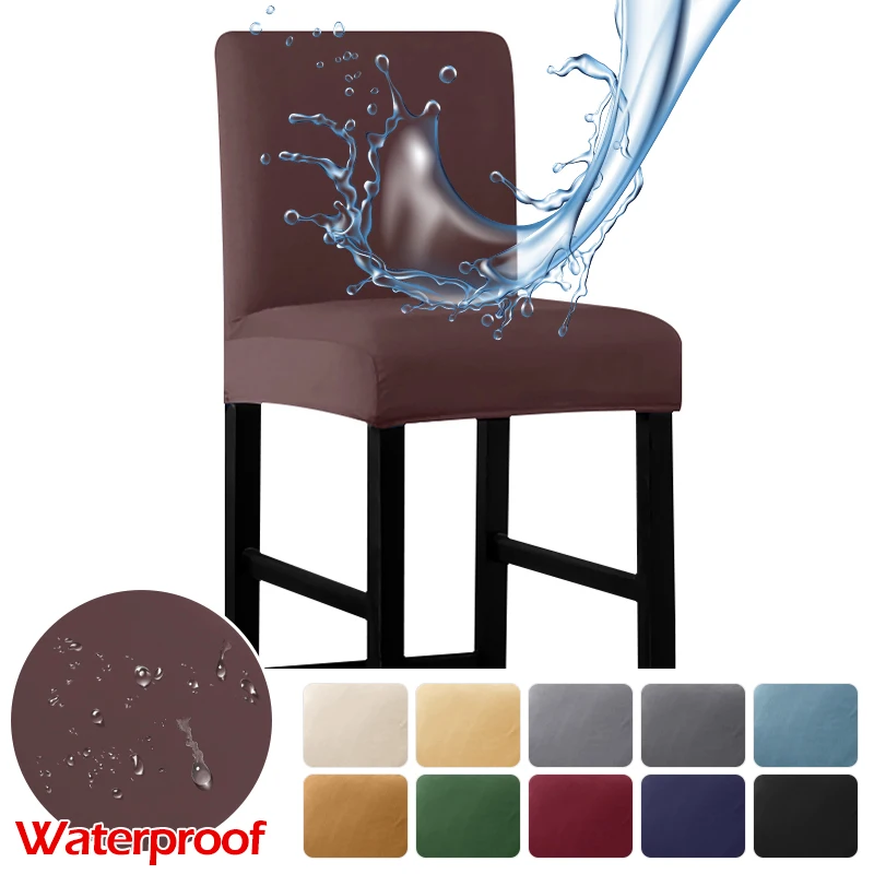 BarChairCoverWaterproofFaricChairCoversShortBackChairCovers