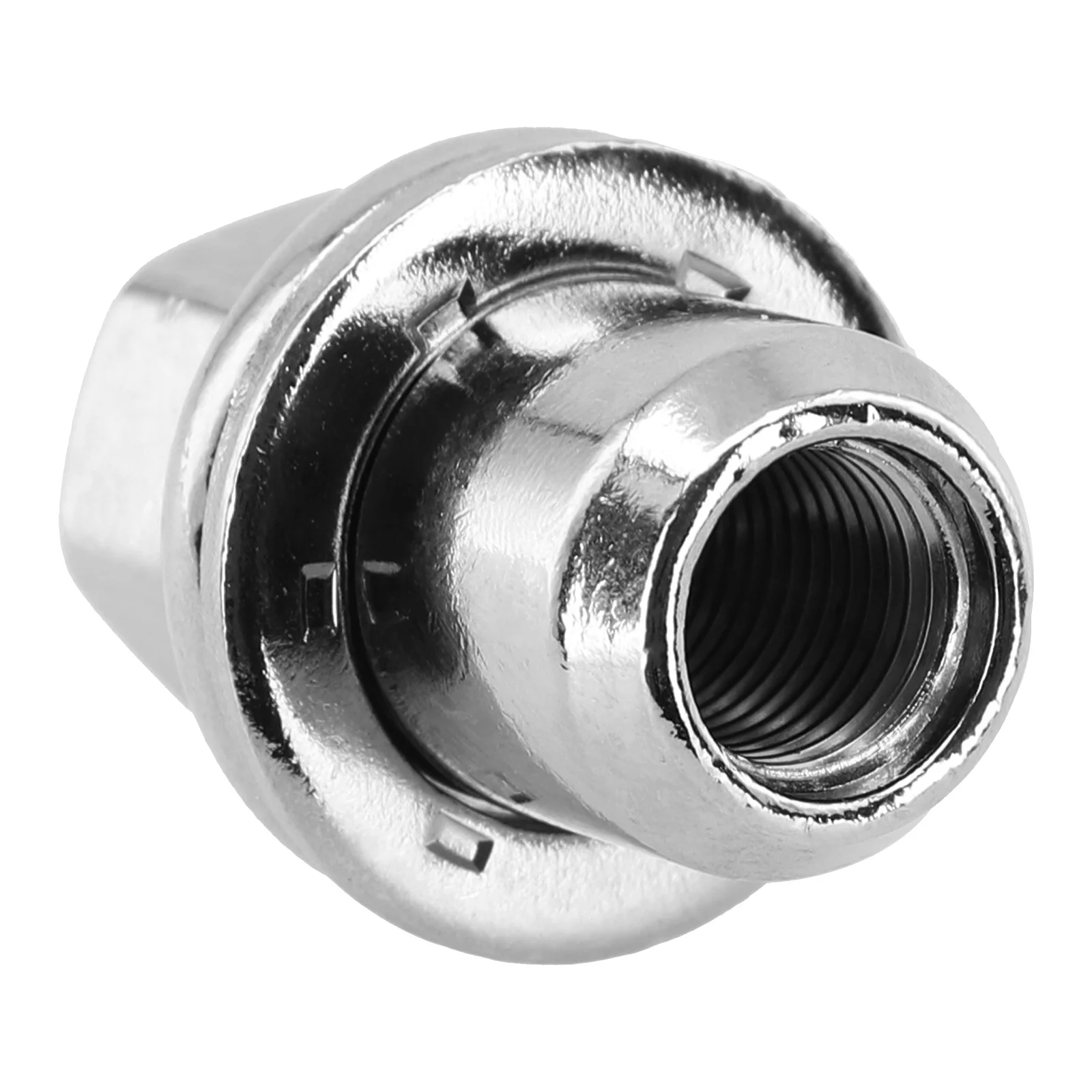 

Accessories Hot Parts 1× Wheel Nut Brand New Chrome Plating Durable High Quality Practical Silver Solid Design