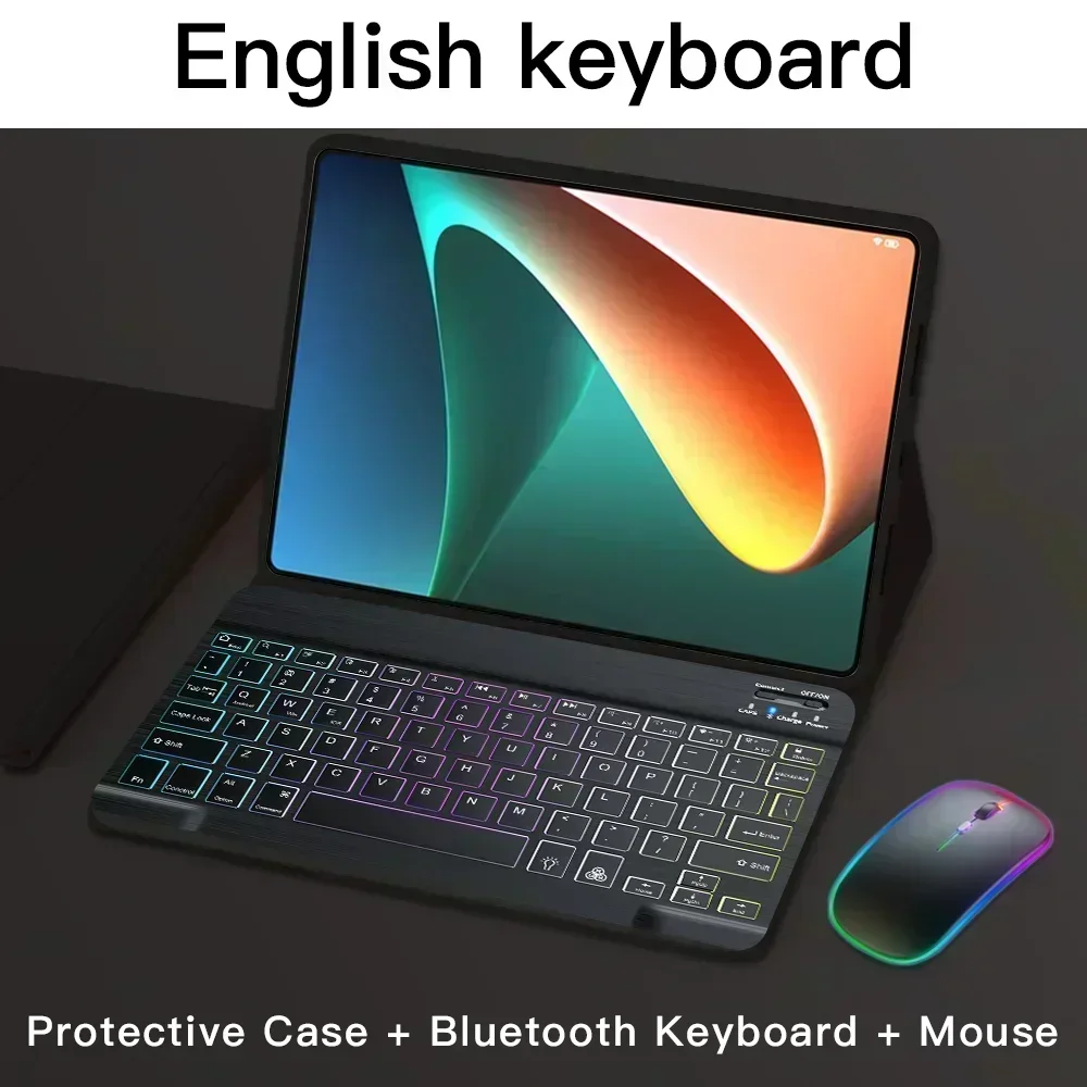 Magnetic Keyboard Case with Multi-Language Support