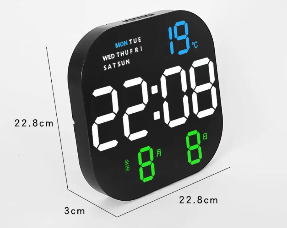 Digital Wall Clock Large Display 10” Large Clock With Remote Control 10 Level Brightness Indoor Temperature Date 12/24h Home Dec - Wall Clocks - AliExpress digital-wall-clock-large-display-10-large-clock-with-remote-control-10-level-brightness-indoor-temperature-date-12-24h-home-dec-wall-clocks-aliexpress
