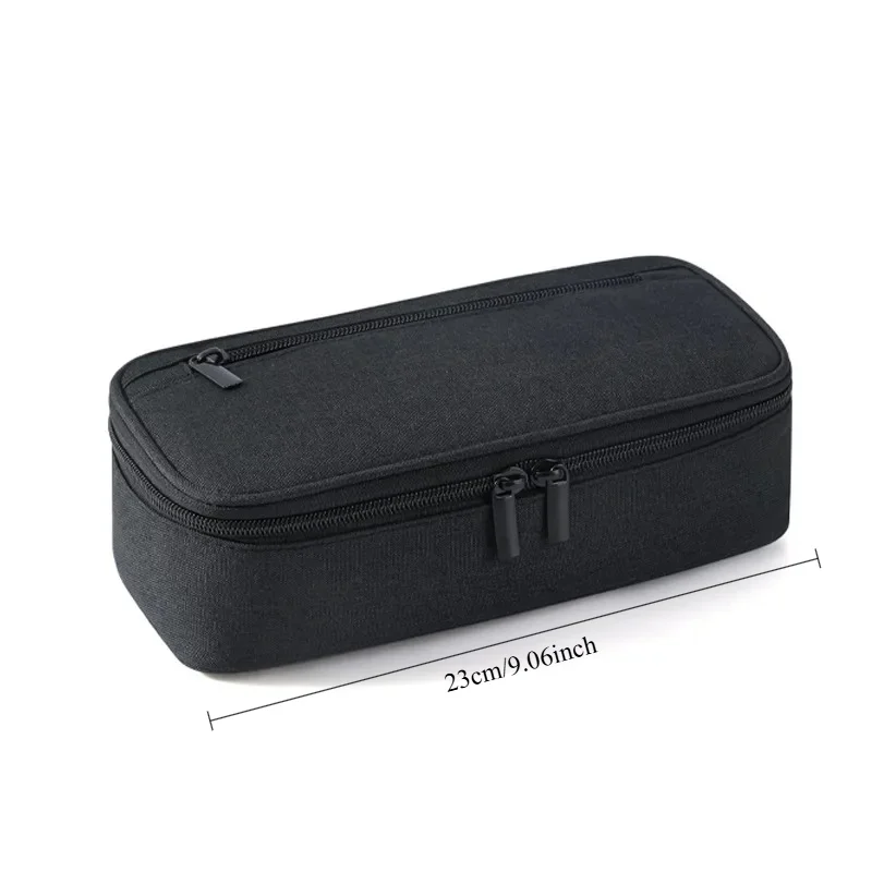 Deluxe Portable Pencil Case: Spacious Stationery Organizer