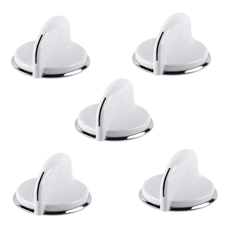 

5X WE01X20378 Control Knob Compatible With Electric Dryer WH01X10460