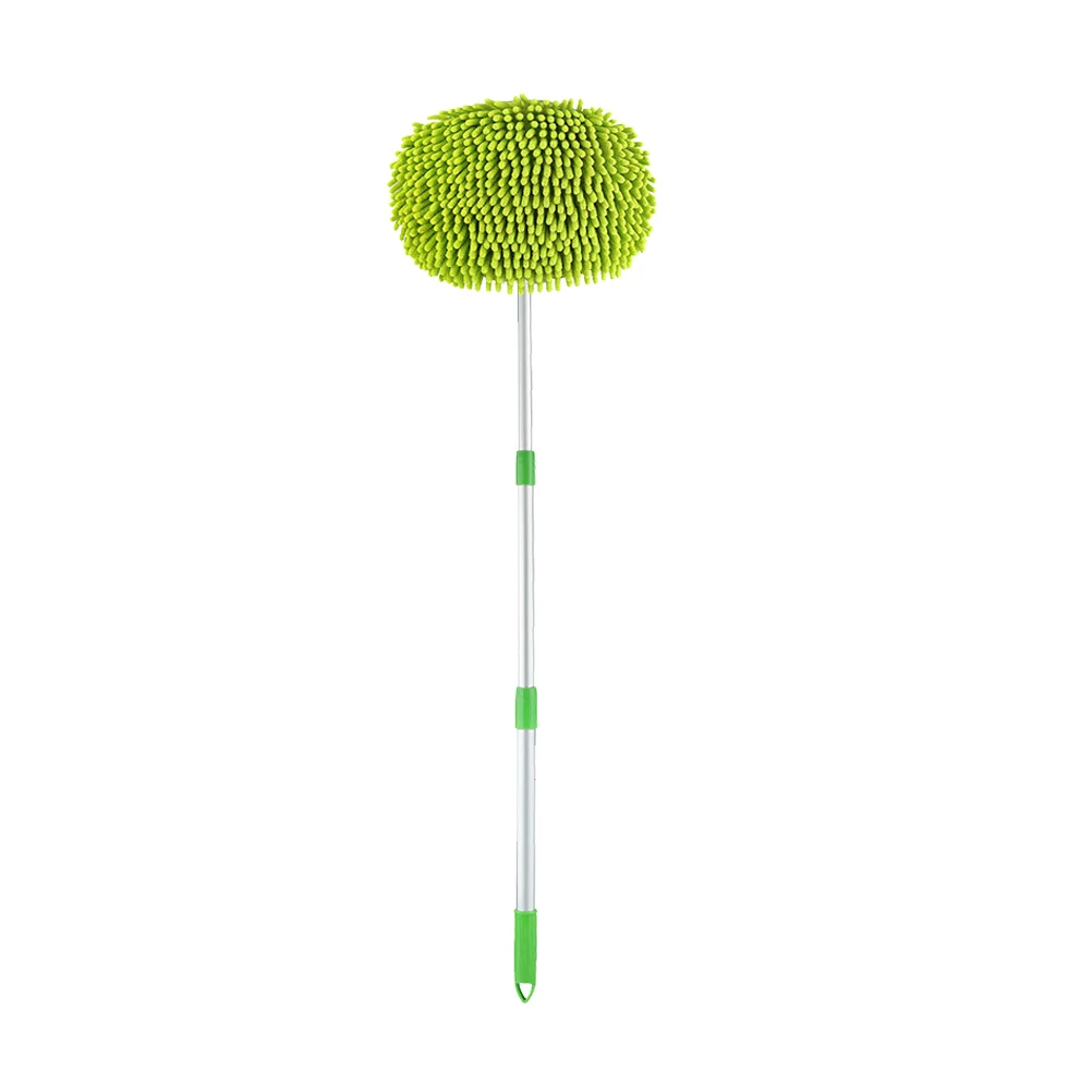 

Car Wash Brush with Long Handle Car Cleaning Mop Chenille Microfiber Mitt Duster Brush Car Cleaning Supplies