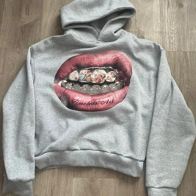 남성용 그래픽 후드티 스트리트웨어 빈티지 고딕 눈 프린트 스웨트셔츠 힙합 풀오버 크로스 플로럴 디자인