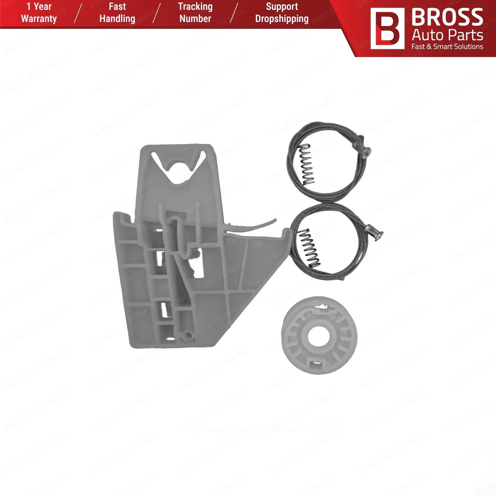 Bross автозапчасти BWR5077 электрическая мощность комплект регулятора окна ремонт