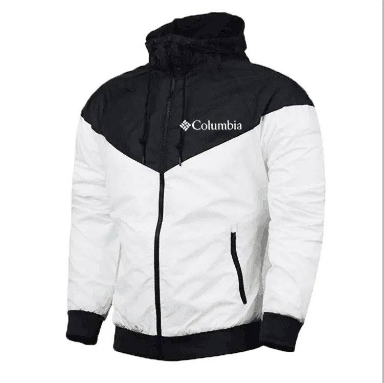 

Новое поступление 2023, многофункциональная ветрозащитная и водонепроницаемая куртка Parker pria, Jaket hangat kasual ritsleting