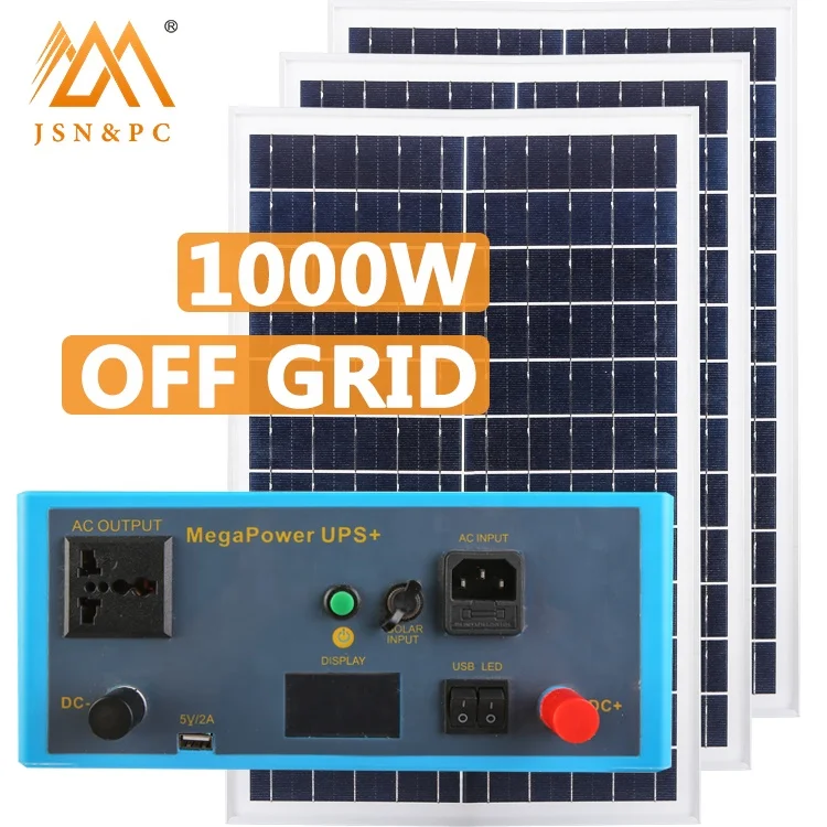 뜨거운 판매 높은 전원 휴대용 태양계 1000W