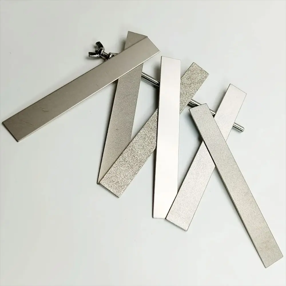 1 Stück 80–3000 Körnung Diamant-Schleifstreifen Schleifmittel 150 x 20 mm Schärfplatte Emery galvanisierte Polierscheibe – Detail 6