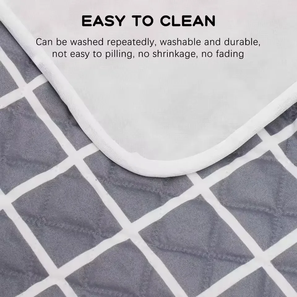Waterproof Washable Mattress Urine Mat for Baby Toddlers Cute Cartoon Bed Protector Diaper Bedding Urine Pads Cloth Breathable 6