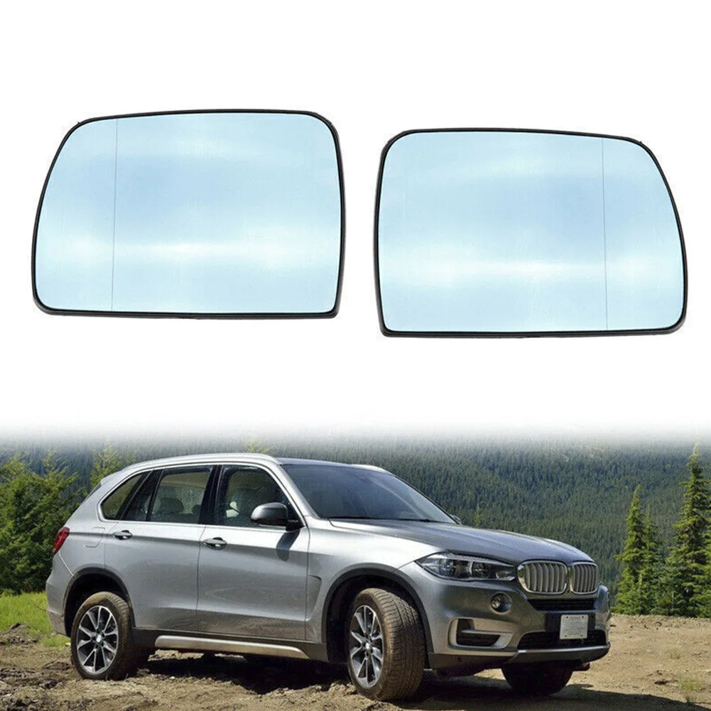 

1PCS Automotive Rearview Mirror Glass Suitable for BMW E53 (1999-2006) SUV ABS Plastic Anti-dazzling Accessories 18.3x12.7cm