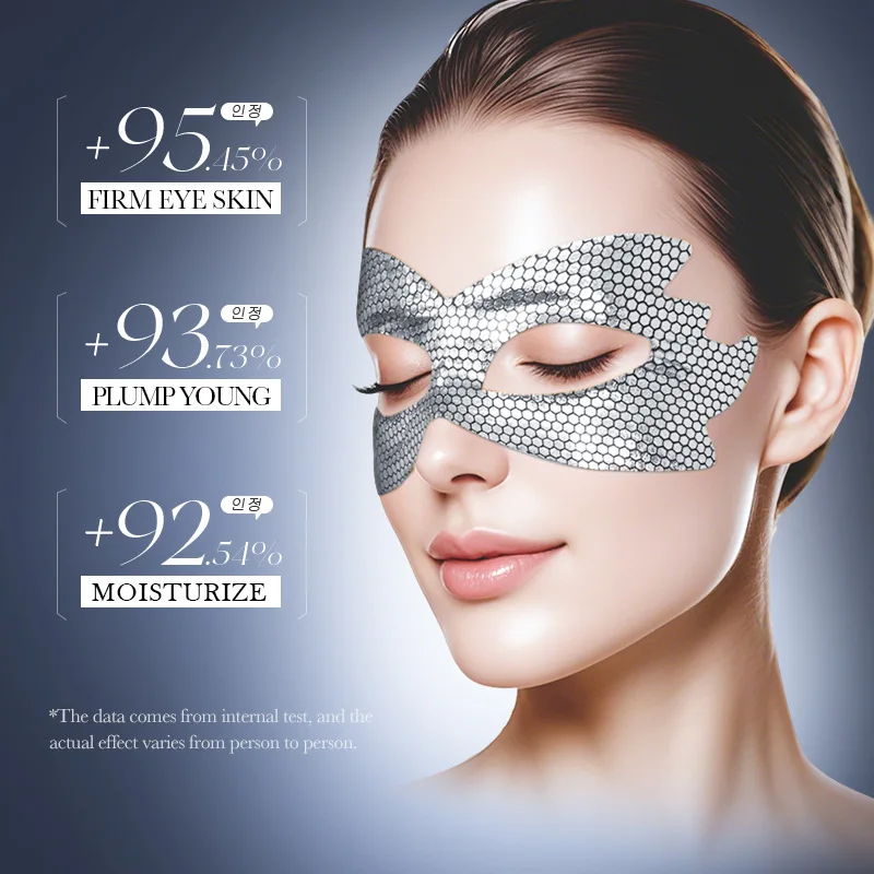 SADOER Caffeine Golden Peptide Eye Mask Anti Dark Circle Moisturizing Anti wrinkle Anti-aging Eye Patches Korean Skin Care