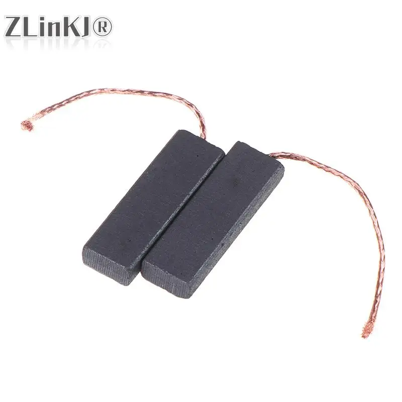 2pcs 5*13.5*40mm Black Carbon Brush Motor With 70mm Length Lead For Washing Machine Electrical Equipment Accessories