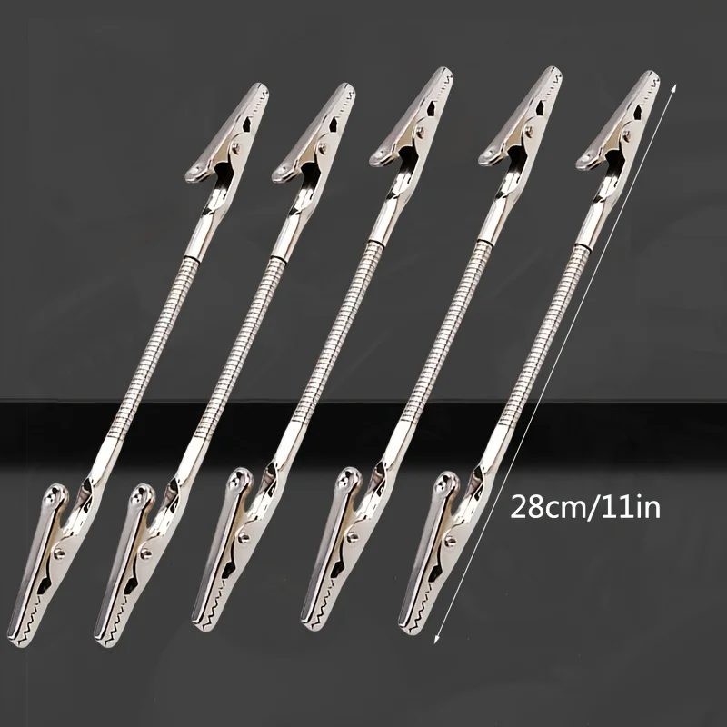 Heavy-Duty Multipurpose Double-Headed Crocodile Clip Holder - Dual Clamp with thumbnail 7