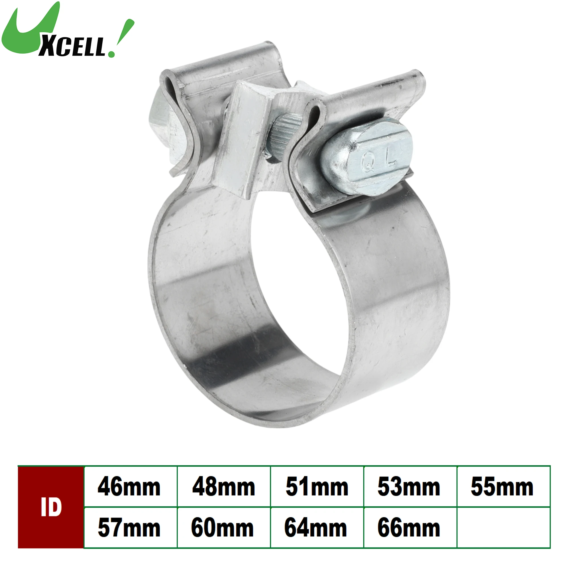X AUTOHAUX 55mm ID X 60mm OD Exhaust Pipe Gasket Ring – Universal Fit For Motorcycles (1pc)