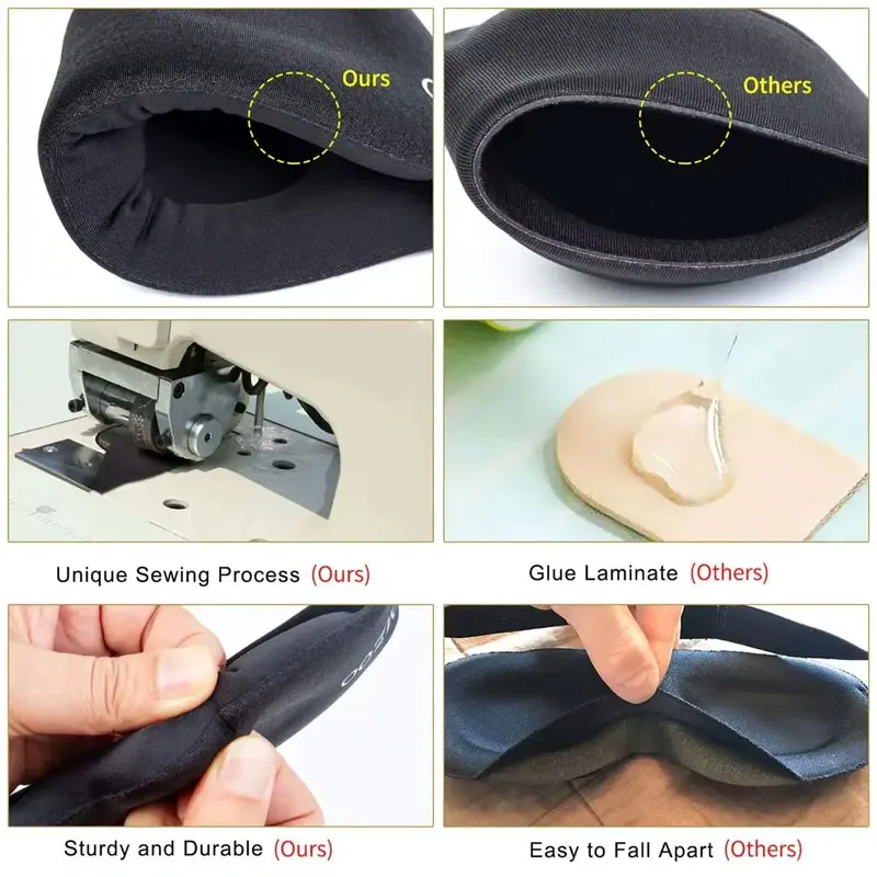 Ultra-Soft 3D Sleep Eye Mask - Light Blocking