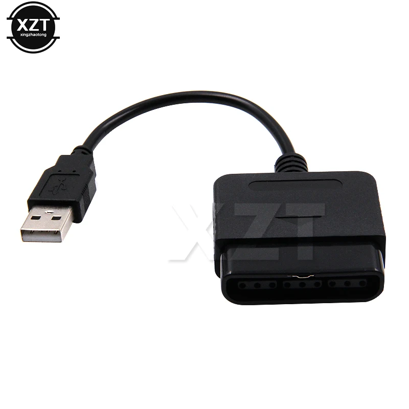 

Новый USB-адаптер, конвертер, кабель для игрового контроллера для Sony PS2 на PS3 PlayStation Joypad, геймпад, аксессуары для ПК, видеоигр