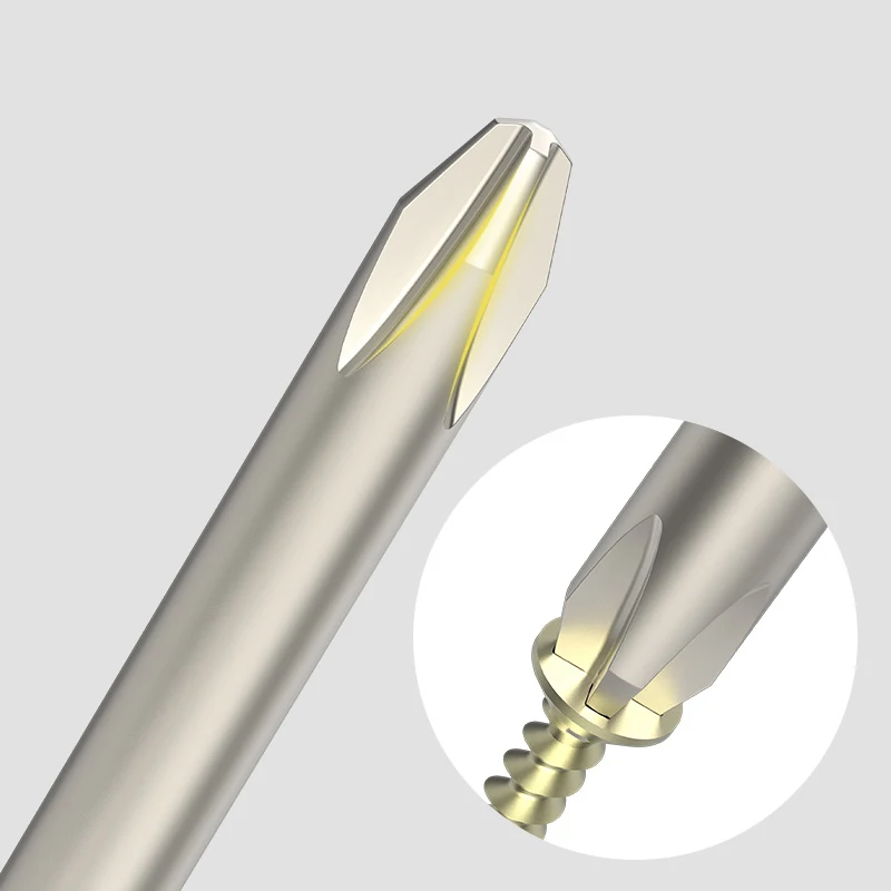 Elektrisches Bit-Set, S2-Stahl, magnetisch, Kreuzschlitz, geschlitzt, sechseckig, Torx-Schraubendreher, Schraubendreher, Reparaturwerkzeuge, 50/75/100/150 mm – Detail 5