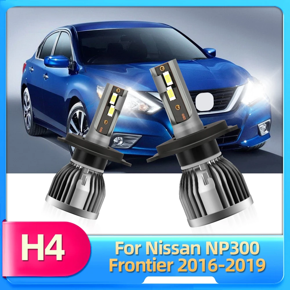 

LED CSP Headlight Car Bulb Hi/Lo Beam H4 Auto Turbo Lamp 16000LM 110W 12V For Nissan NP300 Frontier (Pickup) 2016 2017 2018 2019