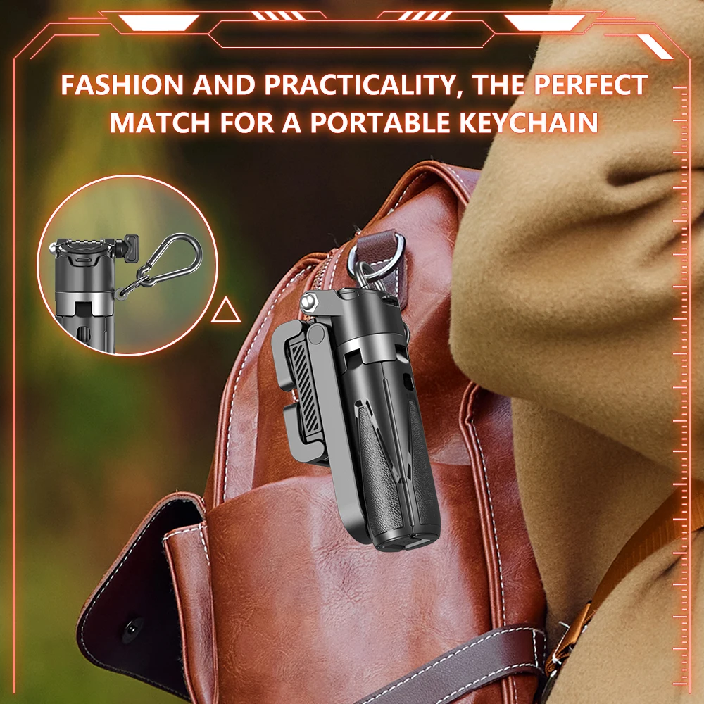 Xiaomi Handheld Selfie Stick Tripod Stand Foldable Phone Holder With Bluetooth Remote Portable Keychain for iPhone Smartphone selfie stick tripod cell phone selfie stick smartphone selfie stick selfie stick phone selfie tripod