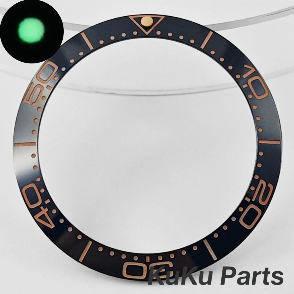 Premium 38mm Watch Bezel Insert - Stylish Accessory & Repair Replacement Parts