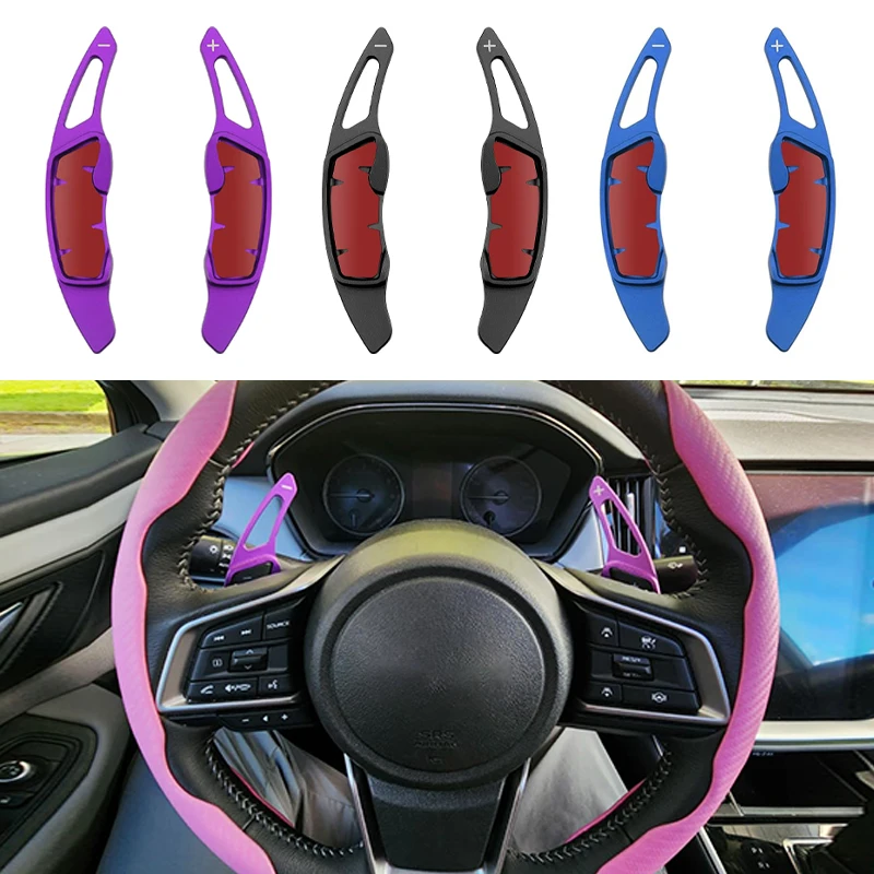 Steering Wheel Shifter Shift Paddles Steering Wheel Shifter Extended Fits For Subaru Forester Outback XV BRZ WRX Impreza Crosstrek Legacy Accessories