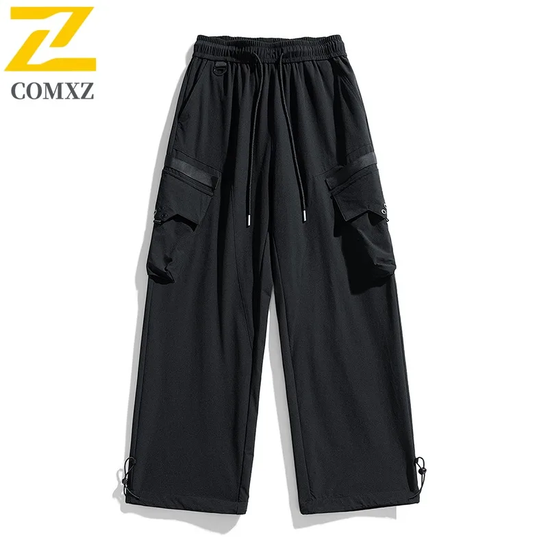 EIAO Quick-Dry Sport Pants Spring Summer Waterproof American Style Softshell Outdoor Camping Fishing Windproof Casual Trousers
