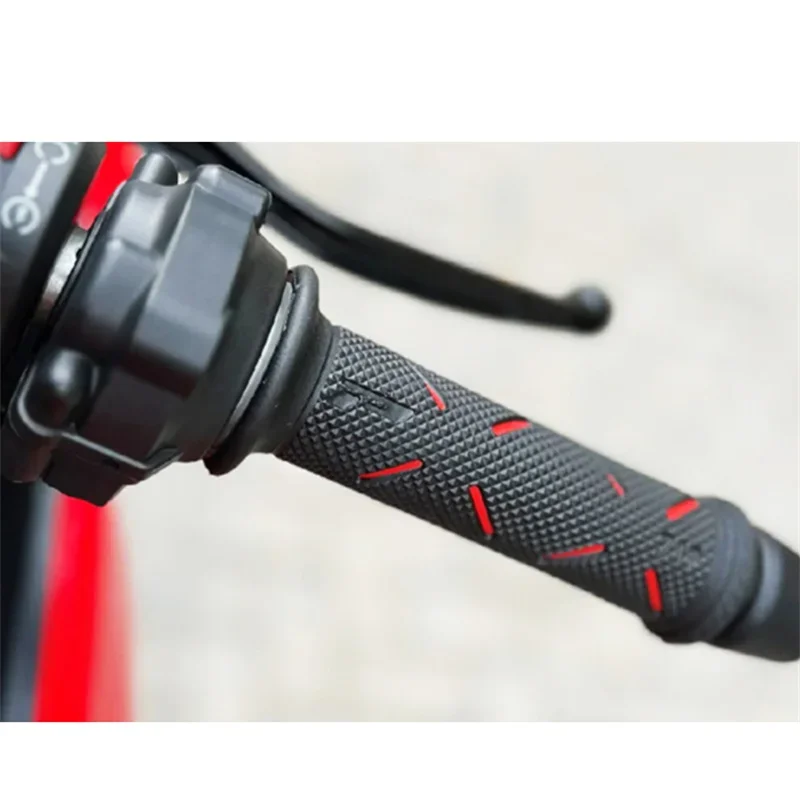 Universal Motorcycle Handlebar Grips - 22MM Rubber Modification Accessories