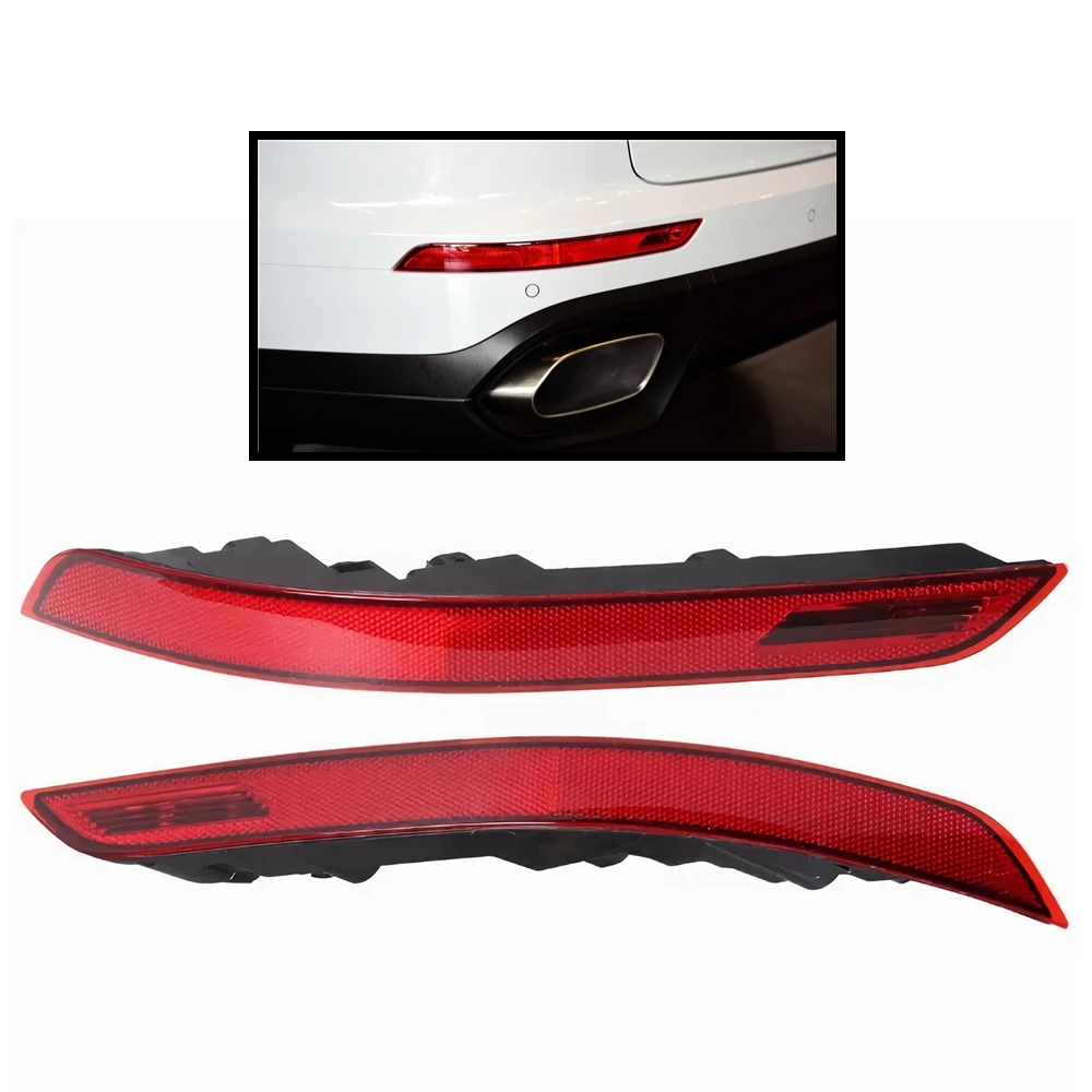 

Rear Bumper Light For Porsche Cayenne 2015 - 2017 Tail Reflector Position Fog Light 95863110510 95863110610 Accessory Parts