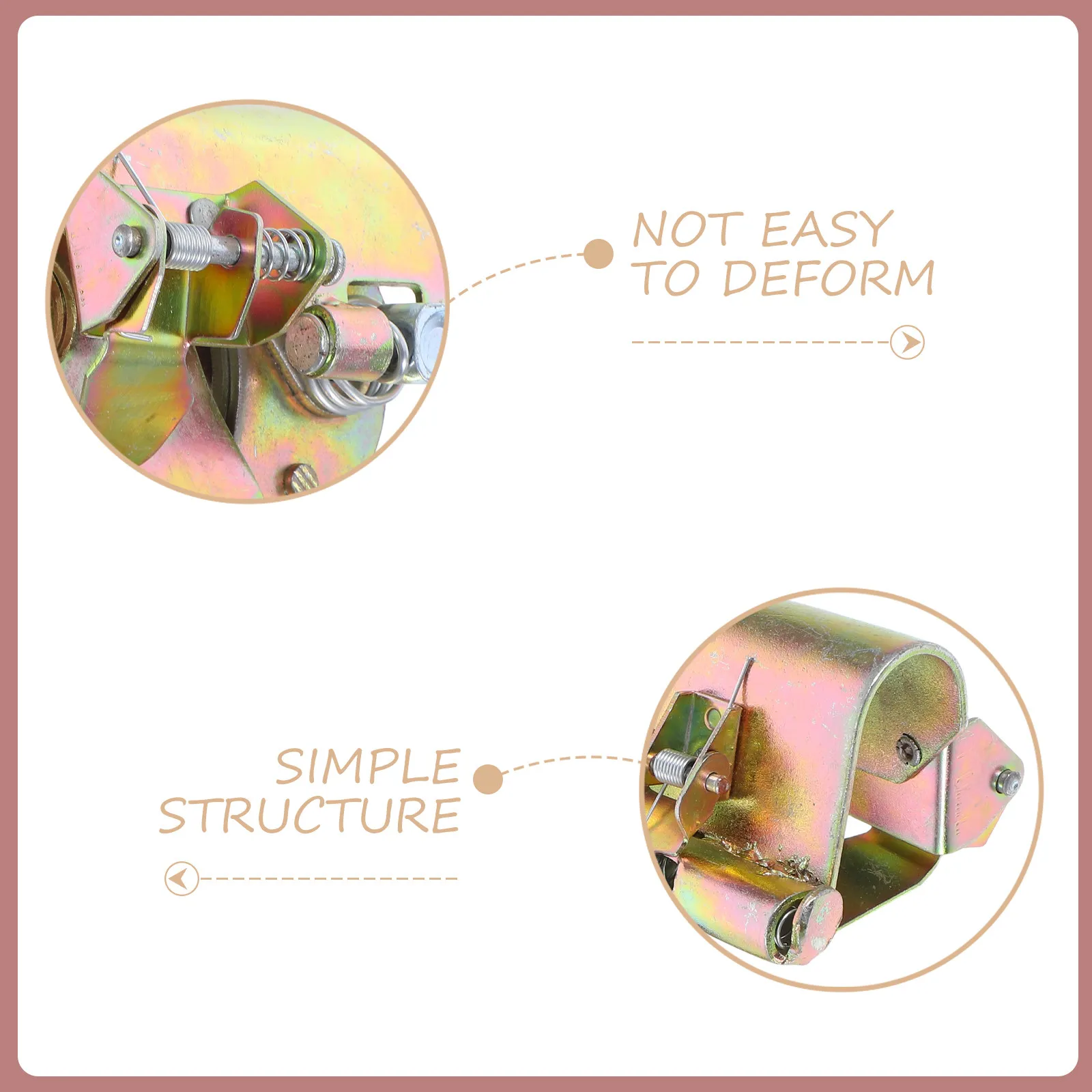 로프 그랩 안전 장치, 공중 작업, 건설, 구조 작업 시 안전하게 고정하기 위한 자동 잠금 장치