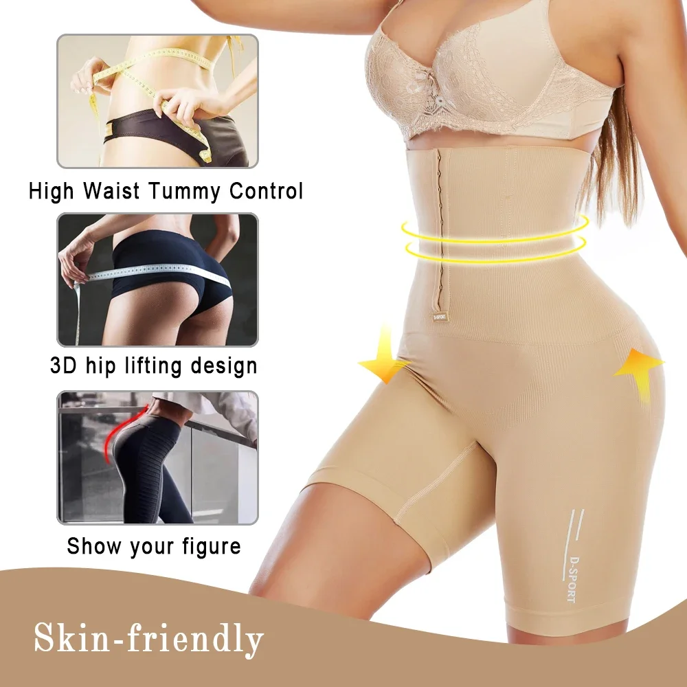 SEXYWG Tummy Control Body Shaper High Waist Shapewear Shorts Women Waist  Shapewear Panties Spanx Shapewear for