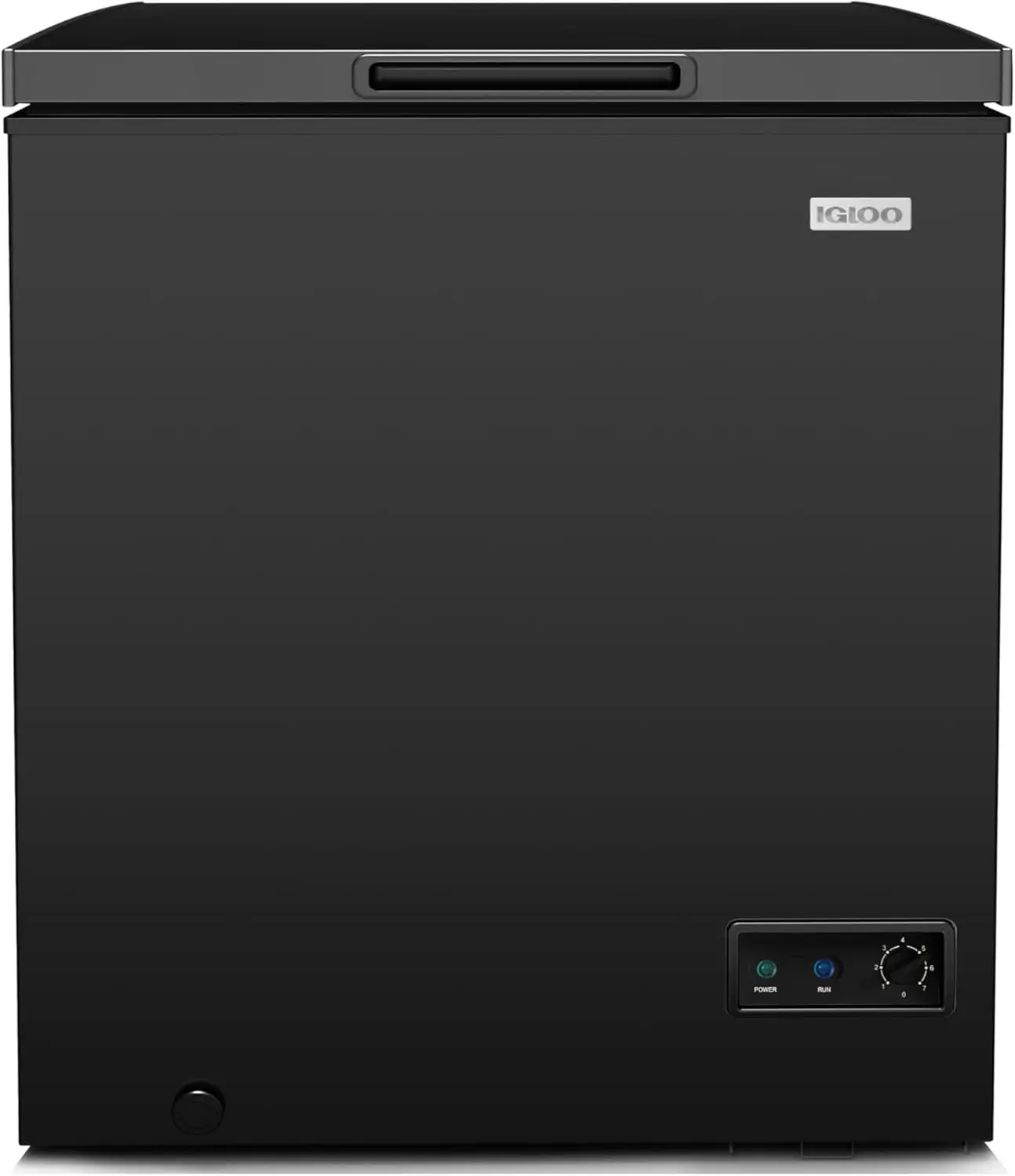 5.0 Cu. Ft.Chest Freezer With Removable Basket,Free-Standing Door Temperature Ranges From-10&deg; to 10&deg; F,Front Defrost Water Drain