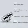 Stainless Steel Polished Sauna Steam Head Steam Head Nozzle With Fragrance Oil Pocket G1/2" G3/4" Diameter 7cm Round Shape 5