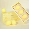3pcs/set Fruit Shape Makeup Sponge Soft Cute Peach Strawberry Cosmetic Puff For Foundation Concealer Cream Dry/ Wet Dual Use 3