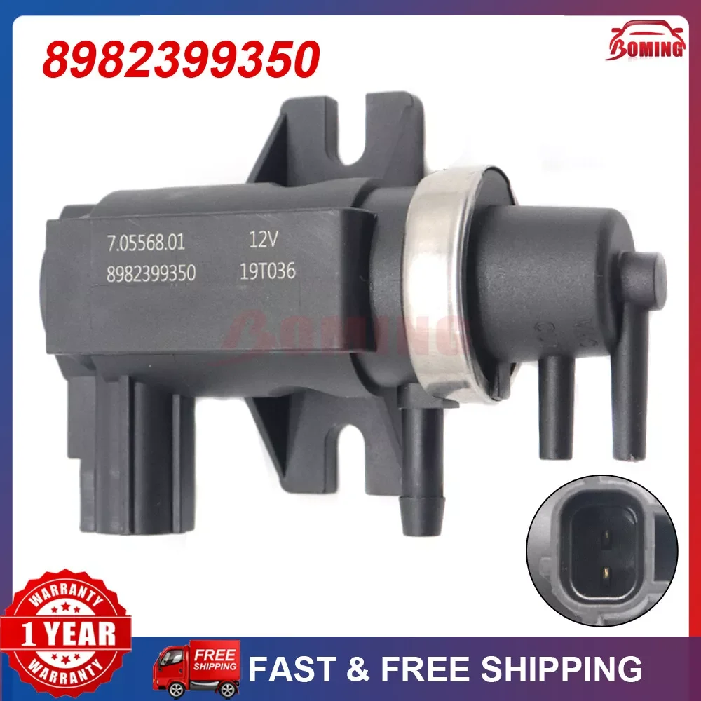

New Car Turbo Boost Pressure Solenoid Valve 8982399350 Fits For Isuzu Peugeot Citroen 12V 8-98239935-0 7.05568.01 70556801