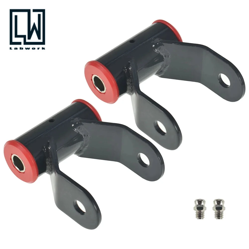 

2" Rear Lowering Kit Steel Drop Shackles For 2002-2008 Dodge Ram 1500 2WD 4WD