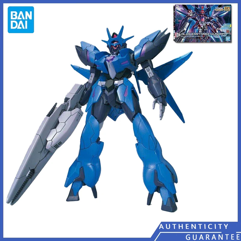 

[In stock] BANDAI HG 1/144 E3 Alus Earthree Gundam Anime Manga Peripherals Figures Model Collection Children Toys