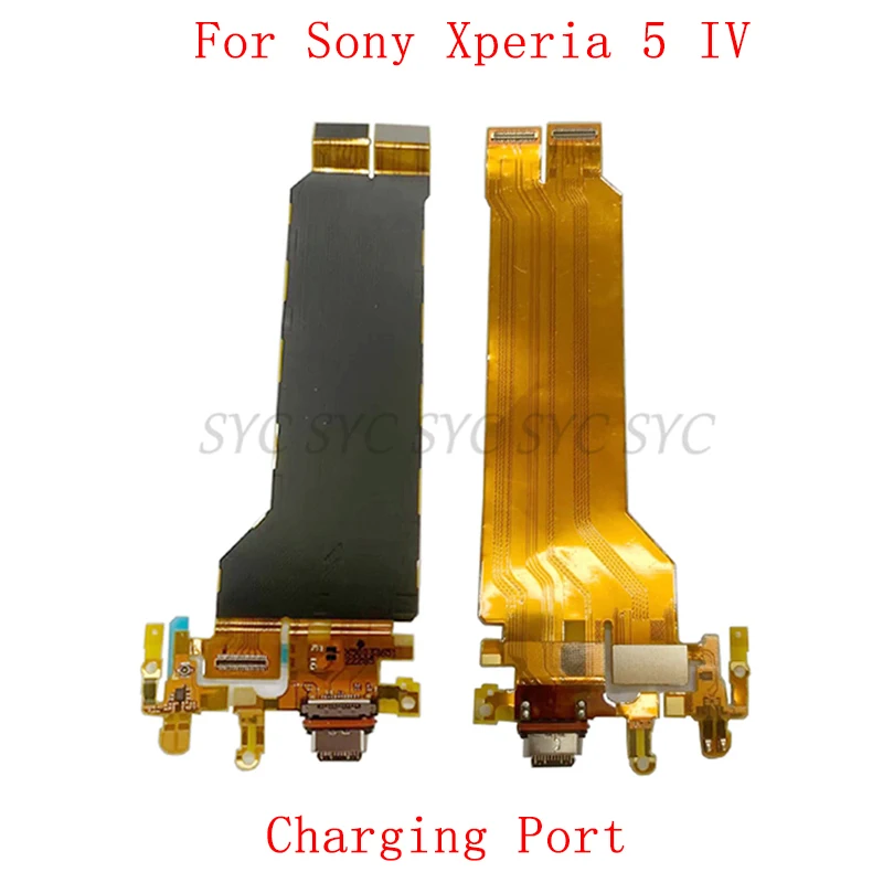 

USB-коннектор для зарядного порта, гибкий кабель для Sony Xperia 5 IV, коннектор для зарядки, запасные части