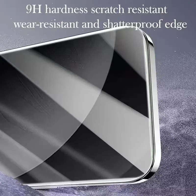 2-Pack Privacy Tempered Glass Anti-Spy Dust-Free Installation Screen Protector