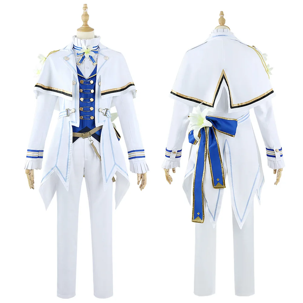 

Game Project Sekai Colorful Stage Tenma Tsukasa Cosplay Costumes Wig Party Suit Clothing Halloween Uniforms Stage Look Men