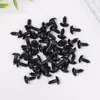 50/100pcs Black Plastic Doll Eyes Safety Eyes For toys Teddy Bear Stuffed Toys Snap Animal Puppet Dolls Craft Eye Amigurumi New 5