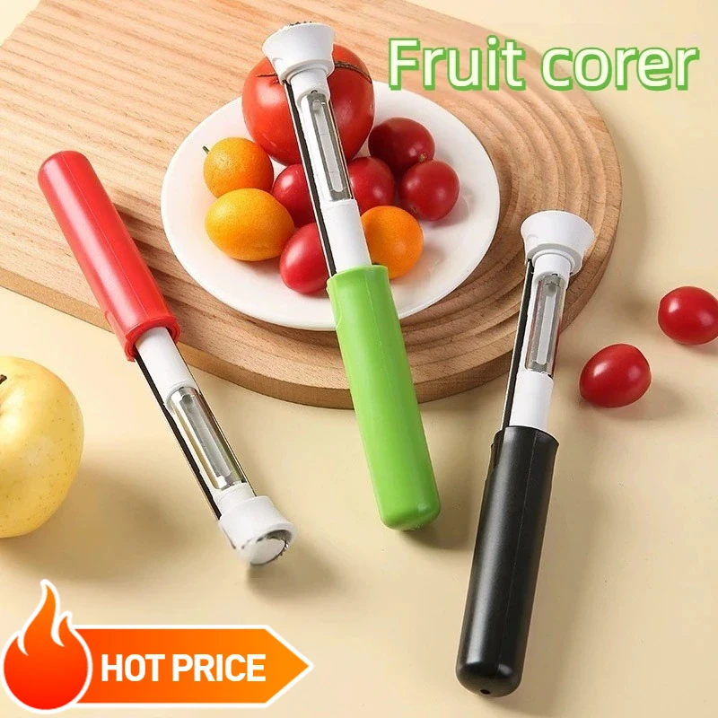2-in-1 Fruit Corer Peeler 1