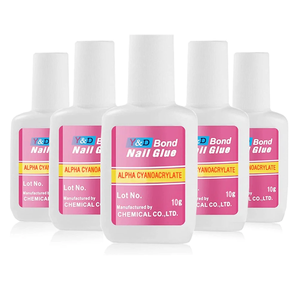 NewSuperStrongNailGlueforAcrylicNailTipsBondBrushOnNail