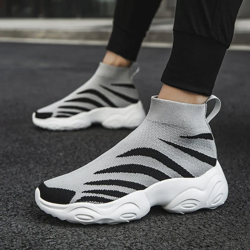 Men Fashion Socks Shoes Women Casual Boots Trendy Male Sports Shoes Thick Bottom Spring Autumn Winter Models Couples Large Size running sneakers casual shoes sports shoes casual sneakers fashion sneakers leather boots