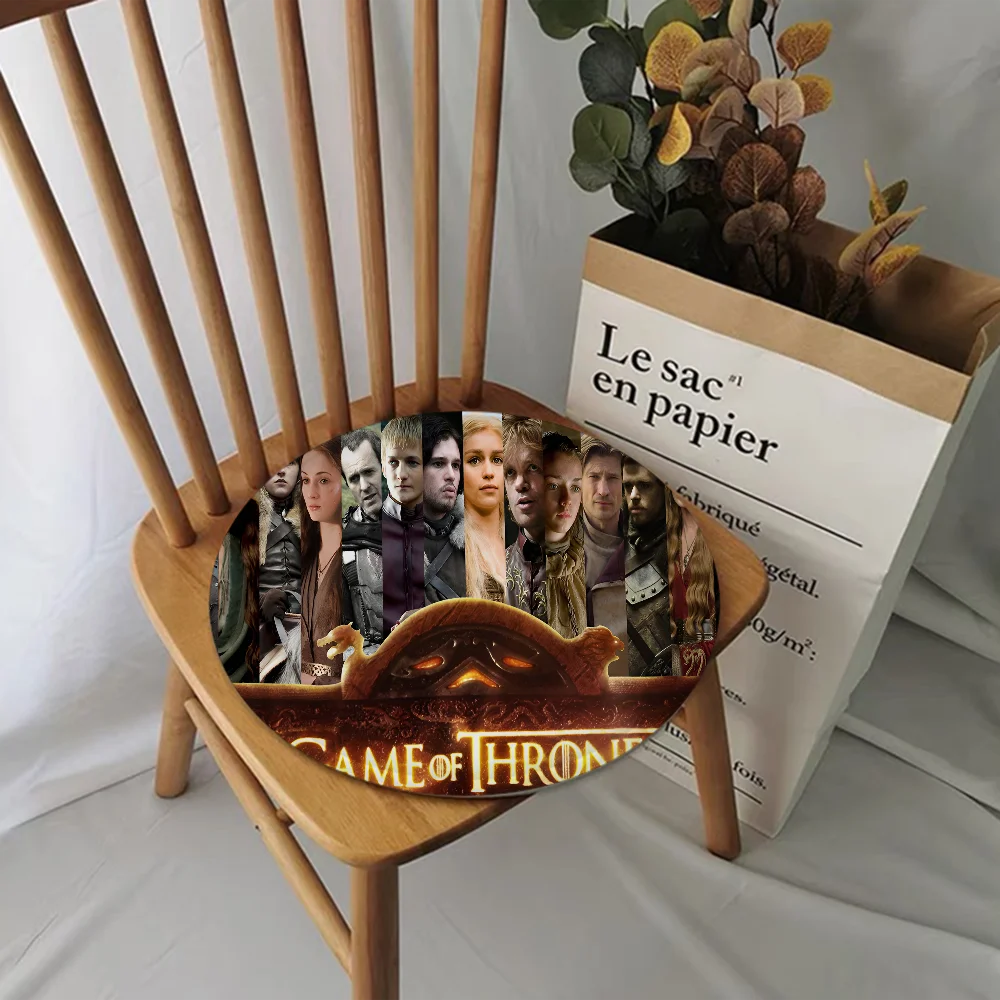 G-Game of Thrones 드래곤 모시 타이 로프 원단 쿠션, 미끄럼 방지 거실 소파 장식, 학생 스툴 다다미 사무실 소파 쿠션