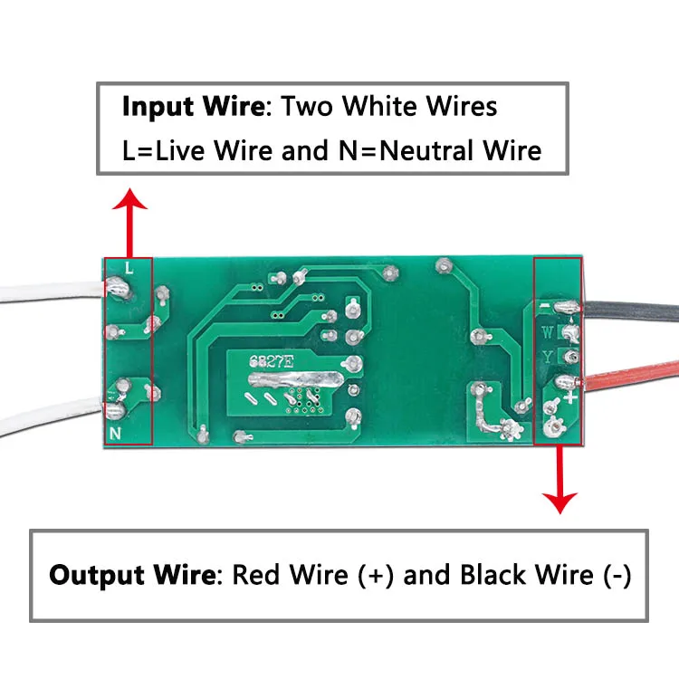 12-18W 18-25W 25-36W LED Driver Power Supply Unit Bare Board 350mA LED Spot Light Strip Light Bulb DIY Lighting Transformer