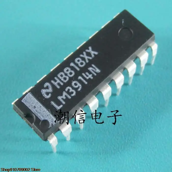 

Оригинальный светодиодный модуль LM3914N, 5 шт., в наличии