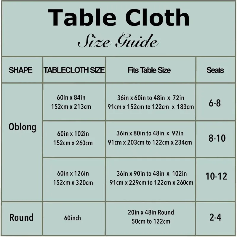 8 Pack White Table Cloth 60 x 102 Inch Polyester tablecloths for 6 Foot Rectangle Tables