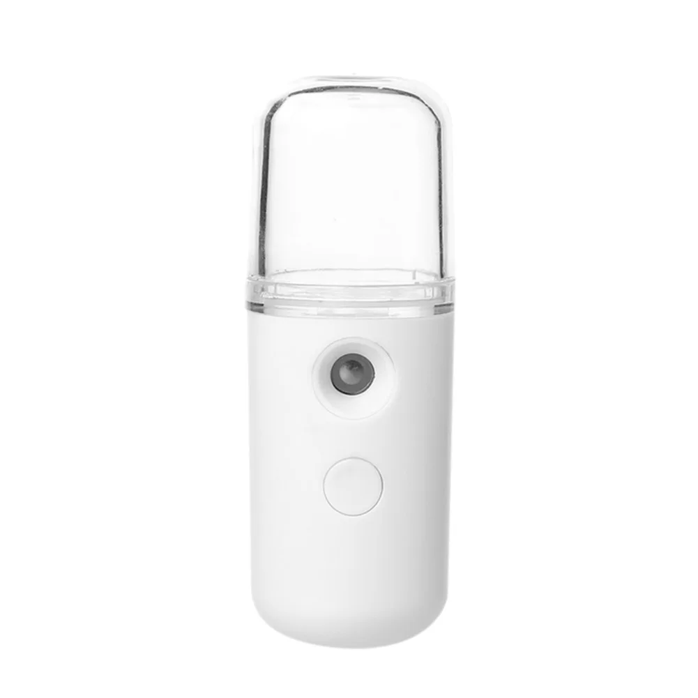 Handy Hydrating Sprayer 30ml Moisturizing Atomization Humidifier Visual Water Tank Cool Mist Facial Steamer for Skin Care Makeup